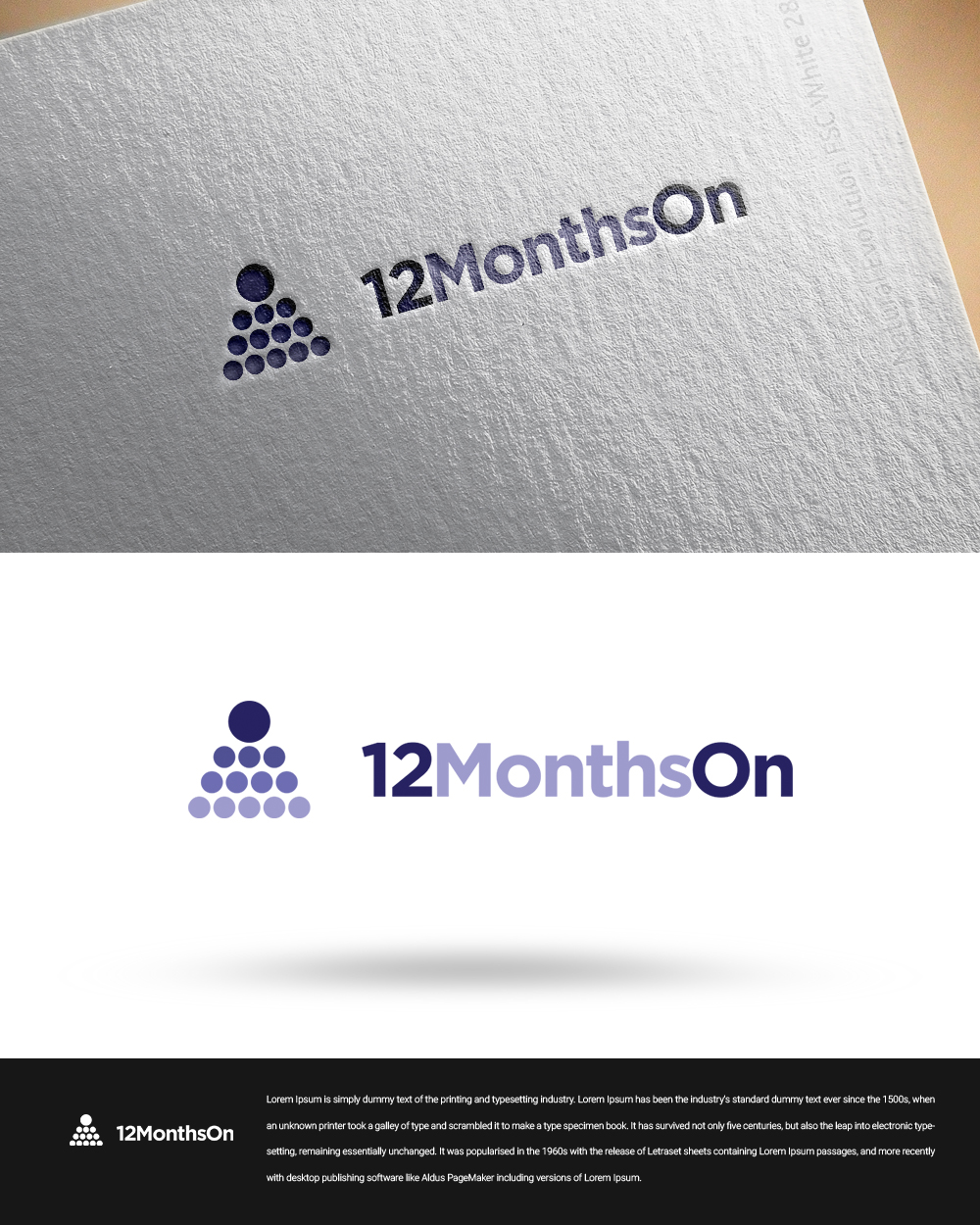 Logo Design by zingodesigns258 for 12 Months On | Design #19858040