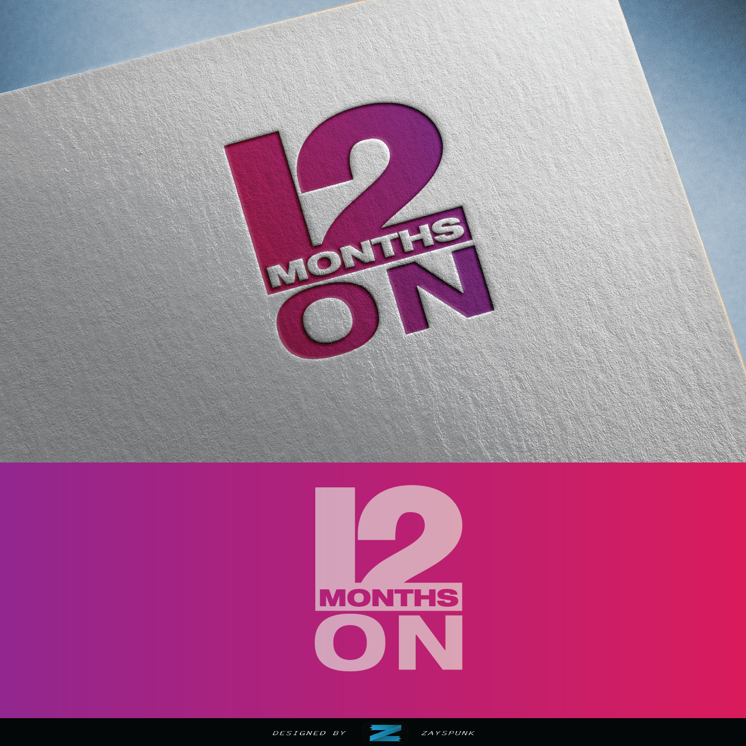 Logo Design by Fajar1987 for 12 Months On | Design #19832047