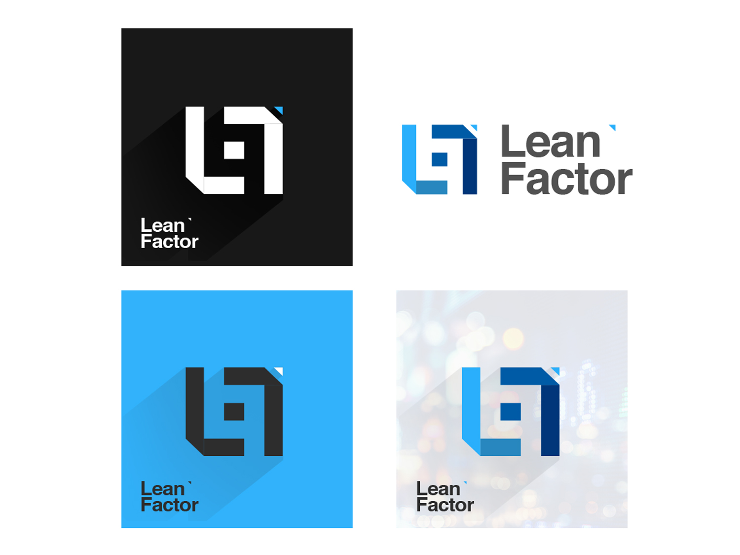 Diseño de Logo por JTdsign para LeanFactor | Diseño #19832064