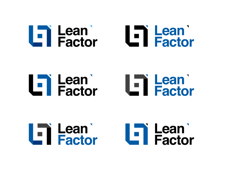 Diseño de Logo por JTdsign para LeanFactor | Diseño #19842037