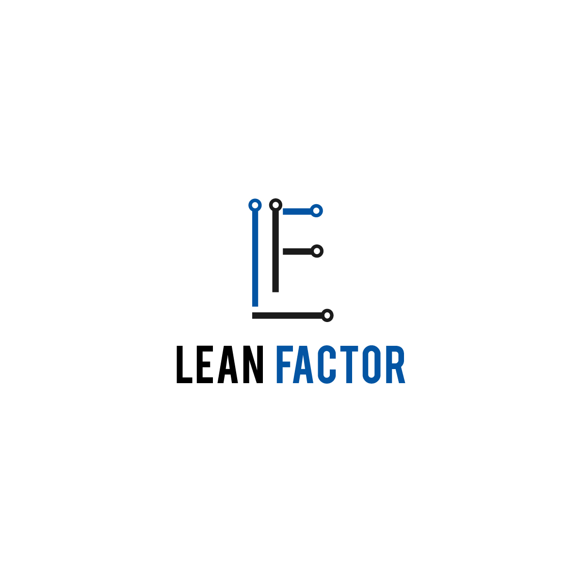 Diseño de Logo por **INCREDIBLEDESIGNERS** para LeanFactor | Diseño #19839690
