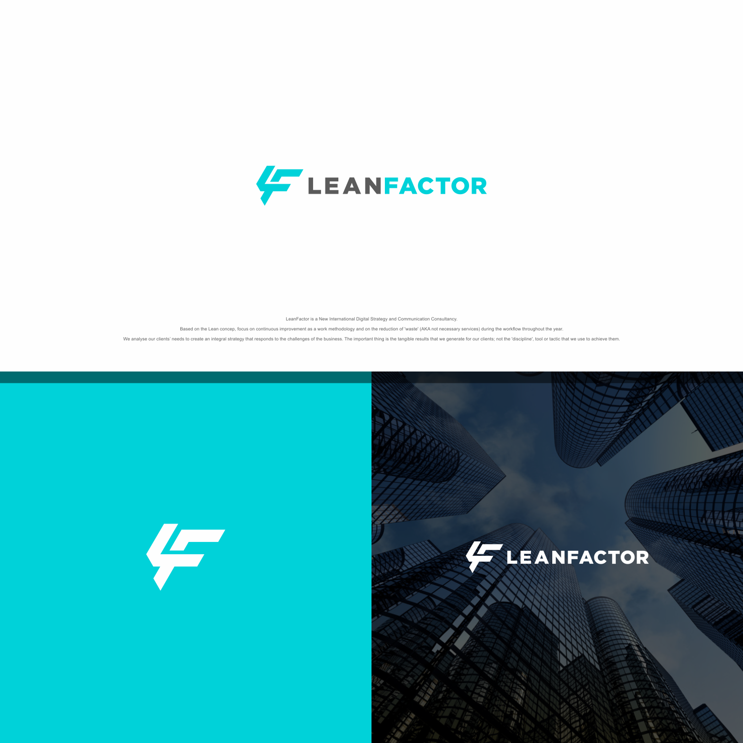 Logo Design by FireBlaster for LeanFactor | Design #19831972
