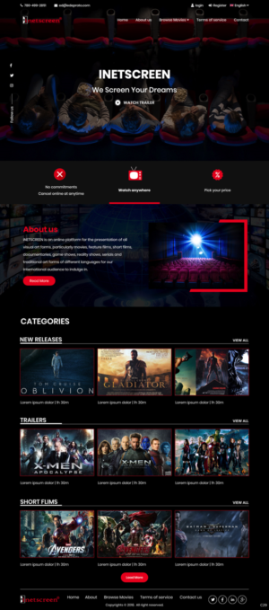 Web Design by pb for this project | Design: #19911344