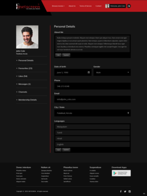 Web Design by pb for this project | Design: #20354038