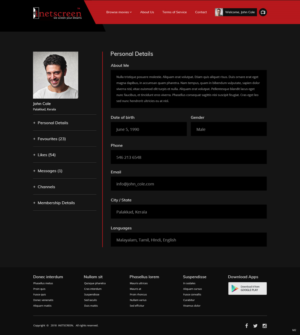 Web Design by pb for this project | Design: #20354052