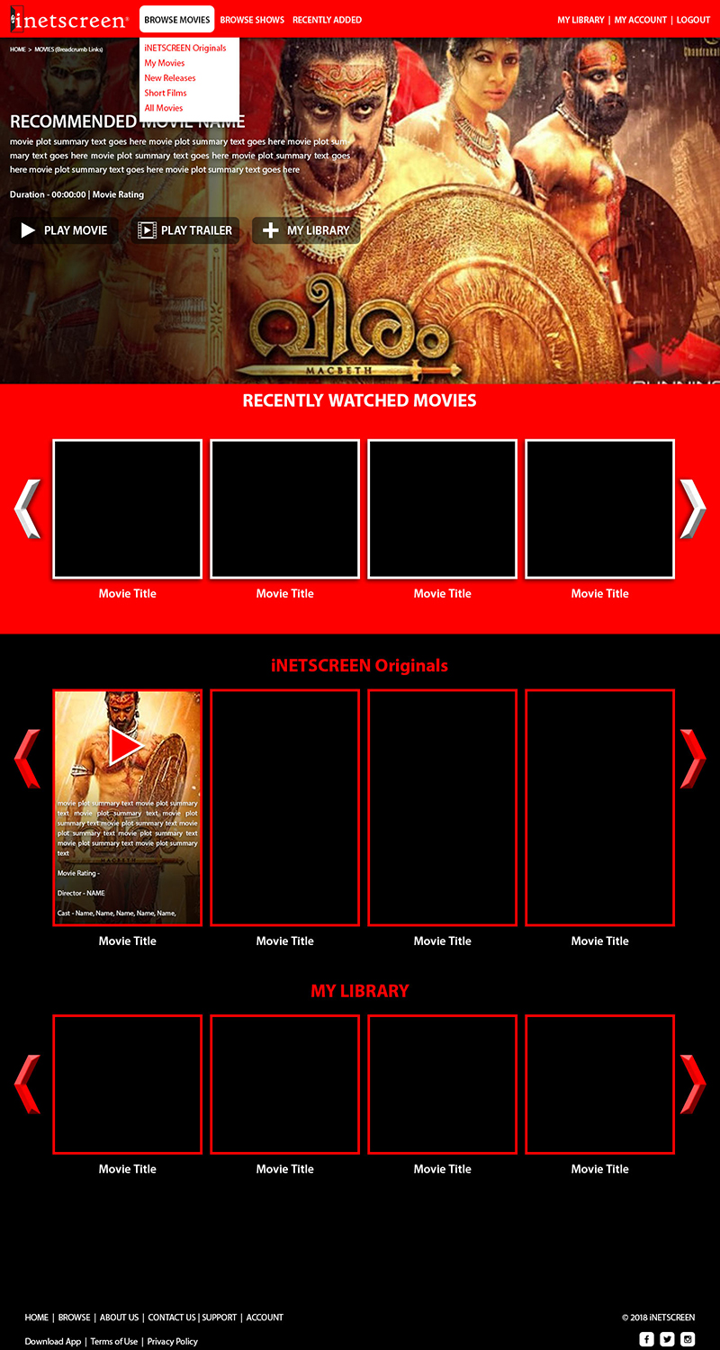 Diseño Web por MrMillennium para este proyecto | Diseño #19892594