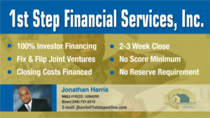 Graphic Design by Pint & Promotional Projects for 1st Step Financial Services, Inc. | Design: #19839026