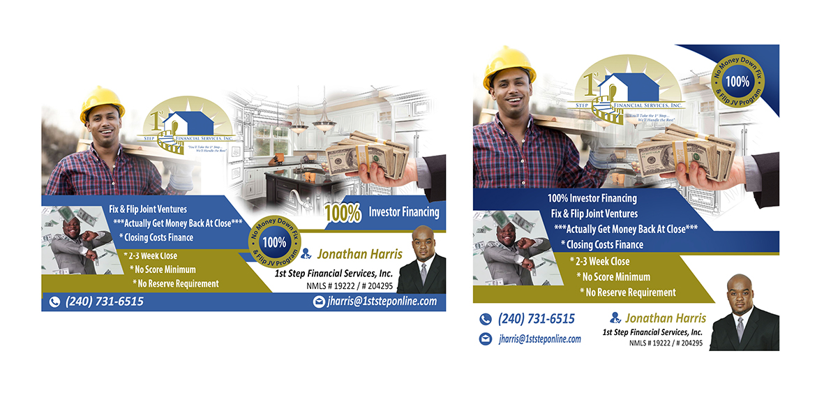 Graphic Design by mgfrontado for 1st Step Financial Services, Inc. | Design #19840636
