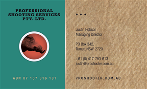 Business Card Design by Zadarko. for this project | Design: #2942045