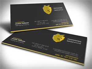 Visitenkarten-Design von Digital Mass für dieses Projekt | Design: #2953315