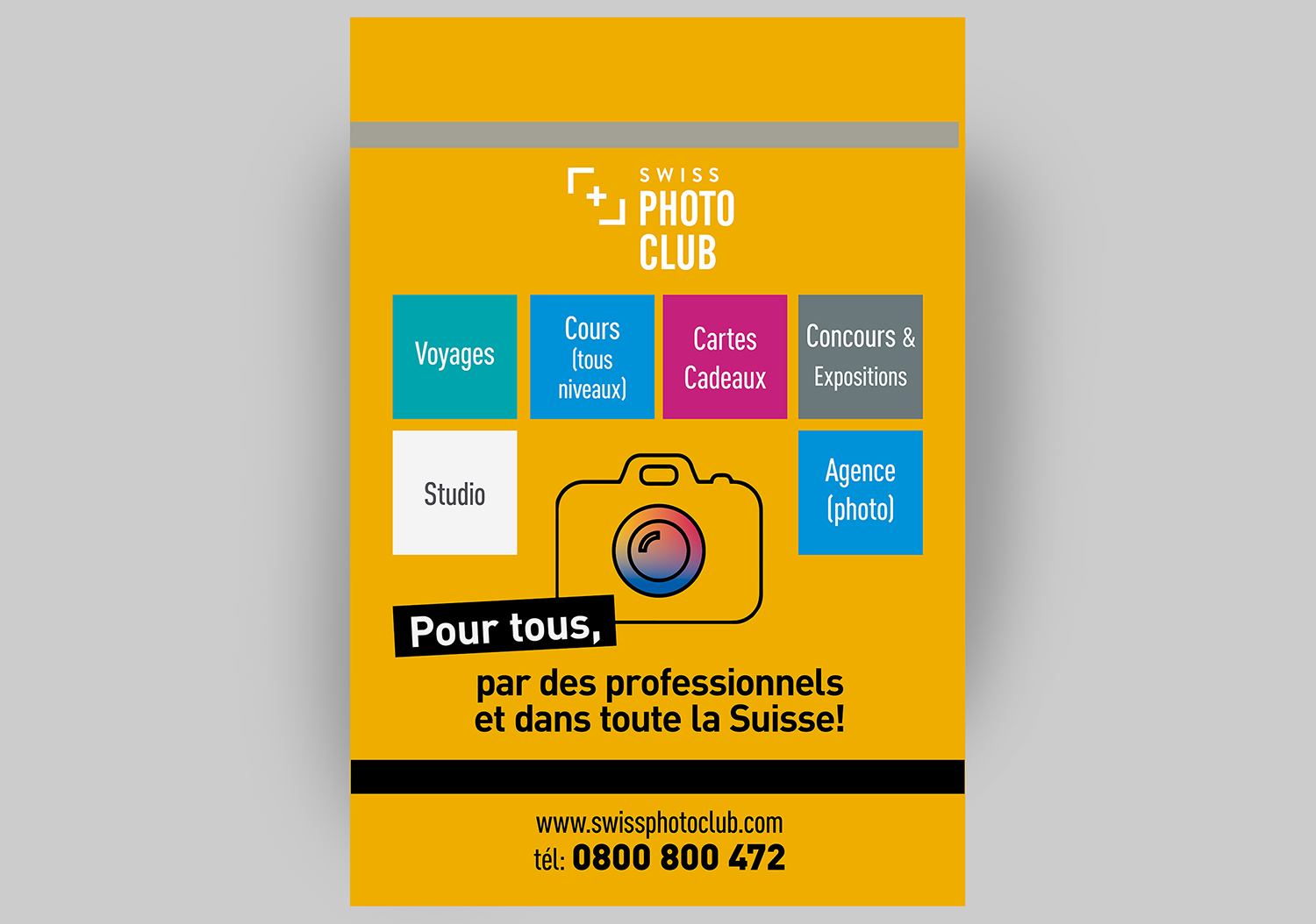 Design Graphique par INGA DESIGN pour Swiss Photo Club | Design #19831518