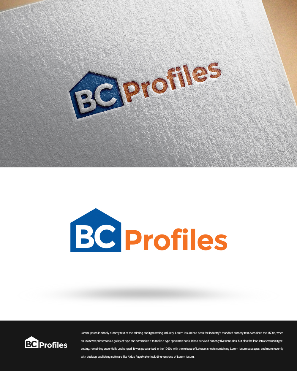 Logo Design by zingodesigns258 for BC Profiles | Design #19858148