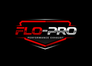 FLO~PRO Performance Exhaust | Logo Design by Alleria.Designz