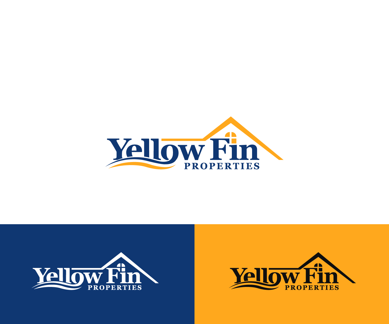 Logo Design by Mario for Yellow Fin Properties | Design #19841358