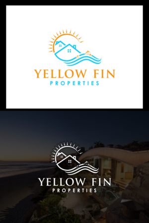 Logo Design by quantumwebtech for Yellow Fin Properties | Design: #19841322