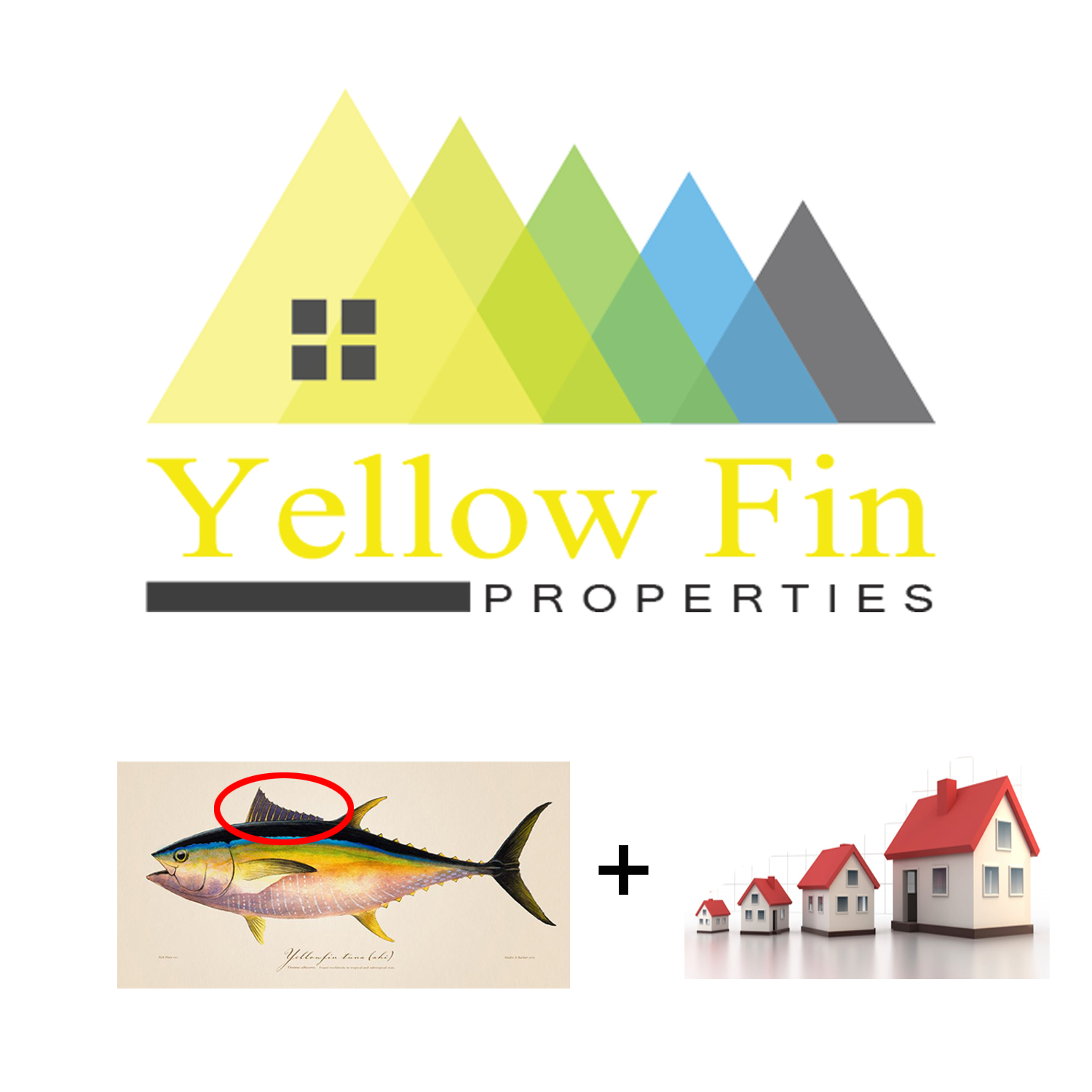Logo Design by vexel Symphony for Yellow Fin Properties | Design #19842572