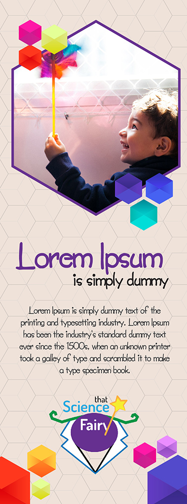 Banner Ad Design by MediaProductionArt for that Science Fairy | Design: #19881714