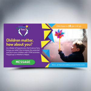Banner Ad Design by cahkuli for that Science Fairy | Design: #19851246