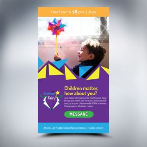 Banner Ad Design by cahkuli for that Science Fairy | Design: #19851247