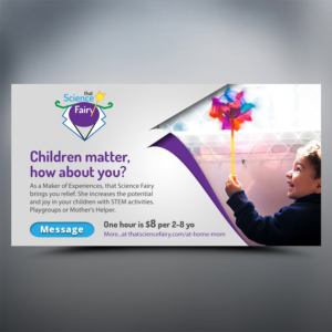 Banner Ad Design by cahkuli for that Science Fairy | Design: #19851401