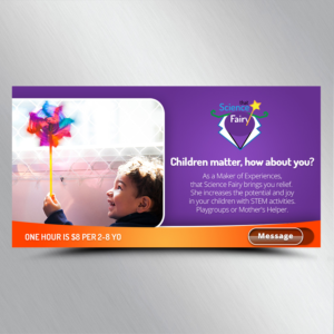 Banner Ad Design by cahkuli for that Science Fairy | Design: #19851585