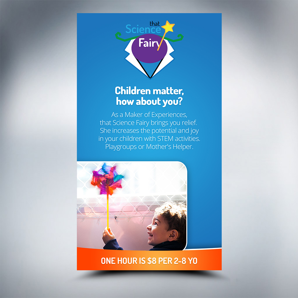 Banner Ad Design by cahkuli for that Science Fairy | Design #19851608