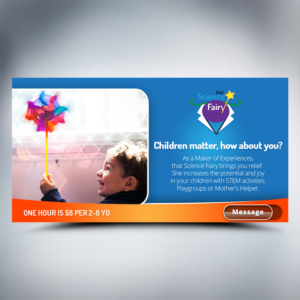 Banner Ad Design by cahkuli for that Science Fairy | Design: #19851609