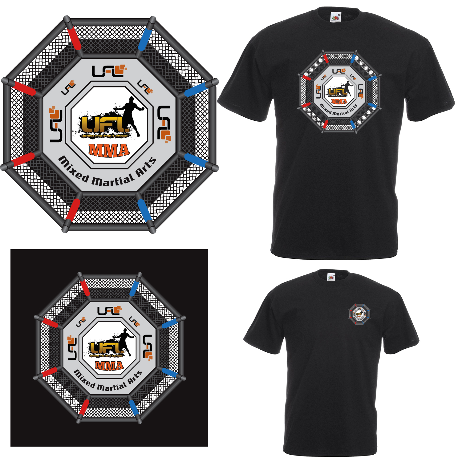 Diseño de Camiseta por nadbook2323 para Urban Fighting League | Diseño #19850368