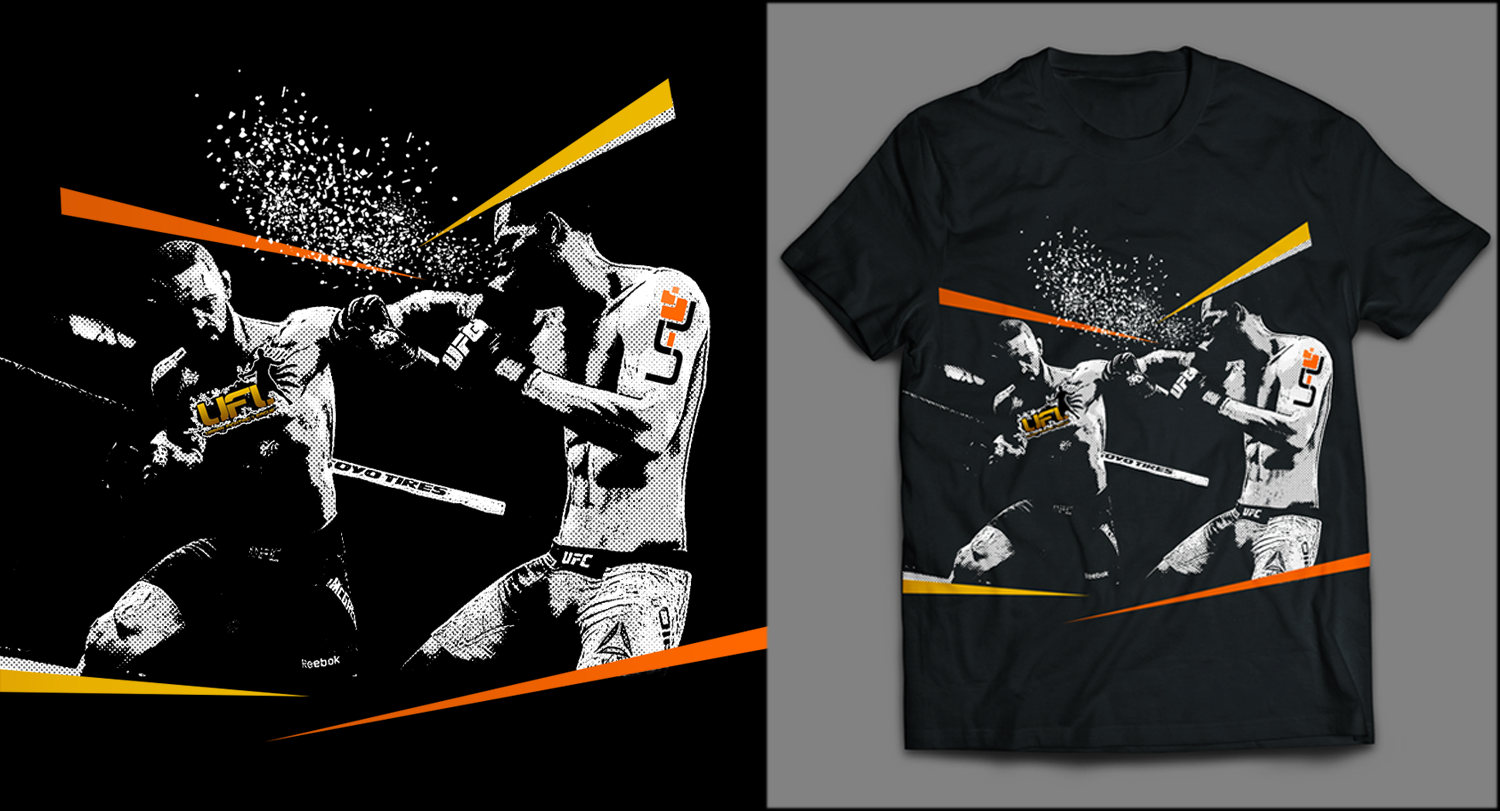 Diseño de Camiseta por lynoir para Urban Fighting League | Diseño #19892715