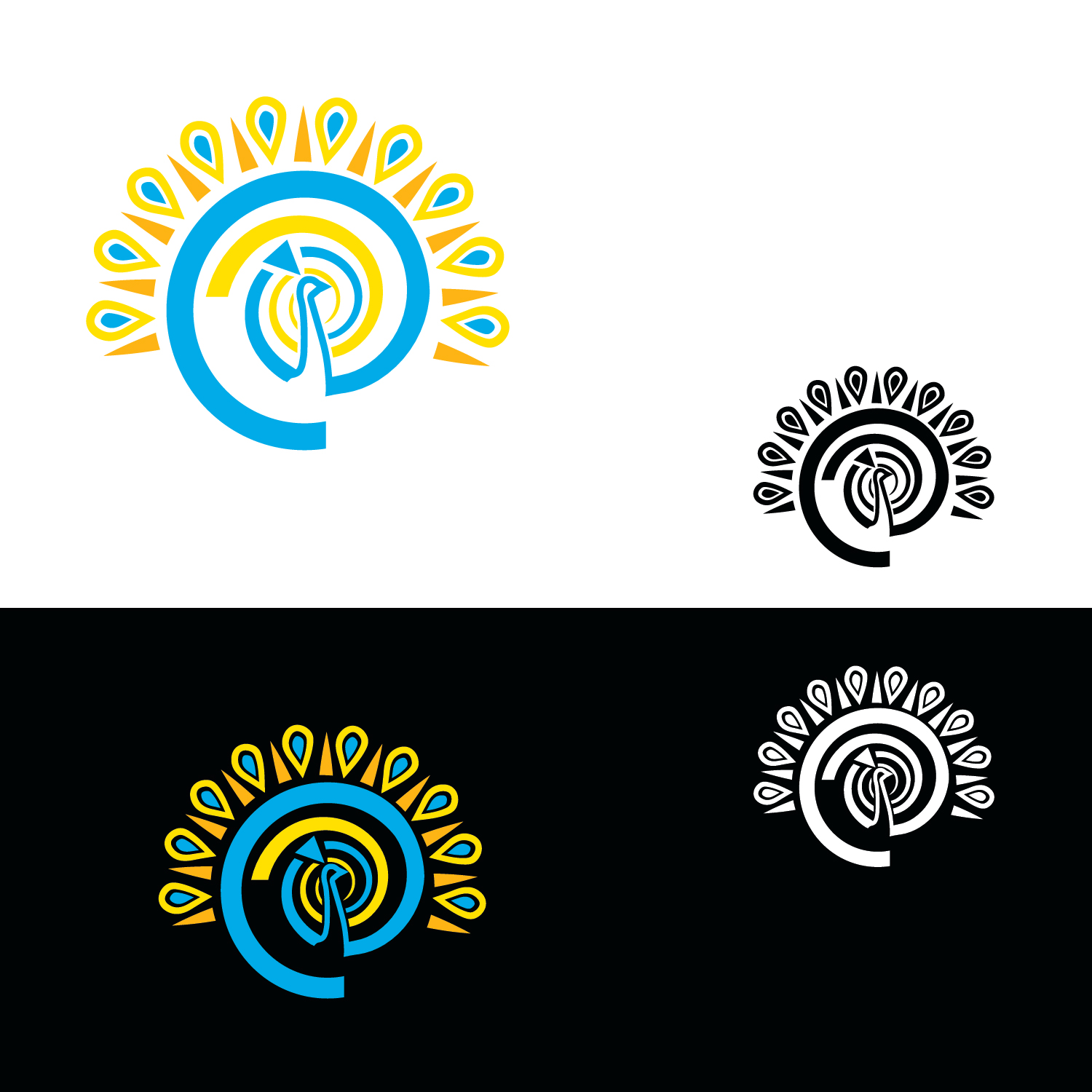 Logo Design by emptyboxgraphics for Peafowl Solar Power AB | Design #19860063