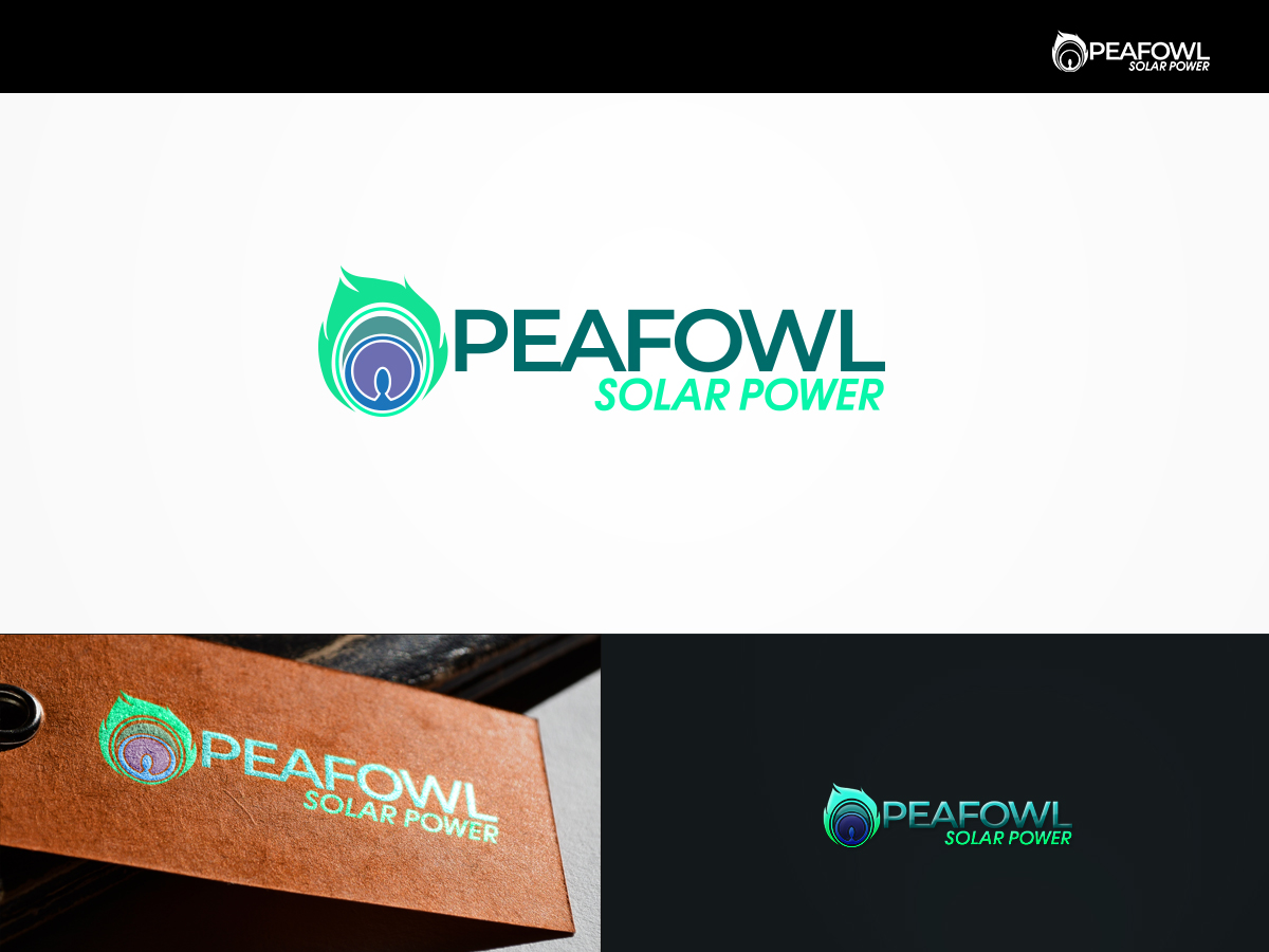 Logo Design by ArtSamurai for Peafowl Solar Power AB | Design #19844087