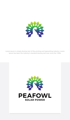 Logo Design by somani for Peafowl Solar Power AB | Design: #19835046