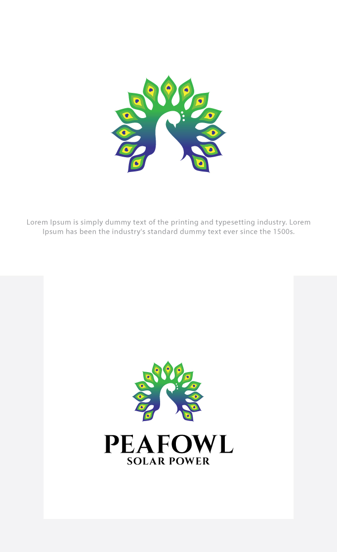 Logo Design by somani for Peafowl Solar Power AB | Design #19835047