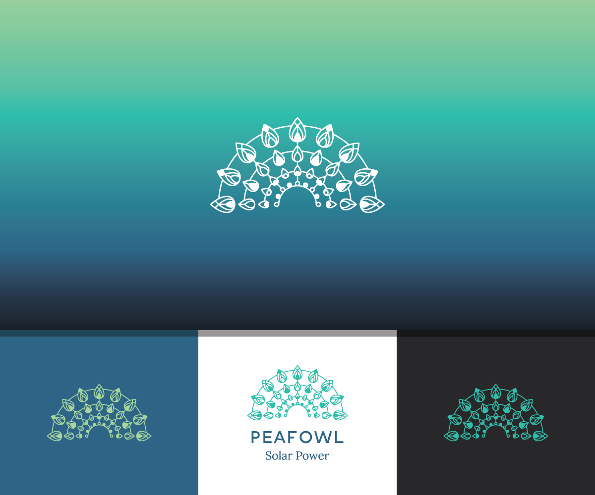 Logo Design by Greedin for Peafowl Solar Power AB | Design #19858517