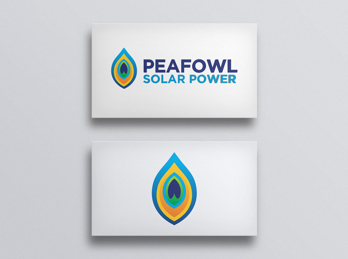 Logo Design by Djamdesign for Peafowl Solar Power AB | Design #19842852