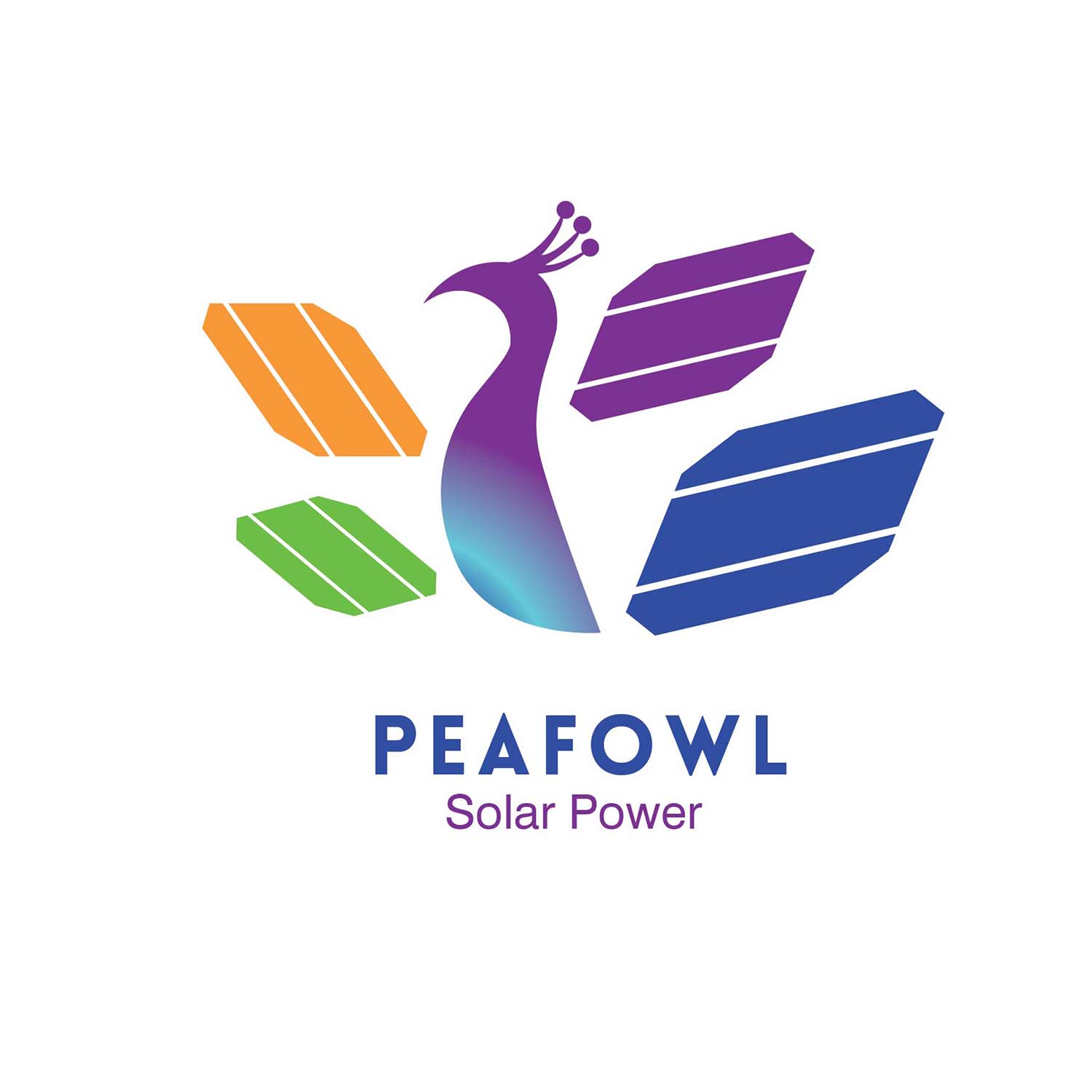 Logo Design by Jafar_Kamz for Peafowl Solar Power AB | Design #19859222