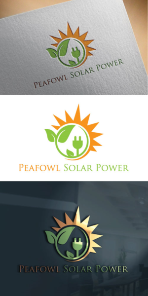 Logo Design by tea tea for Peafowl Solar Power AB | Design: #19840357