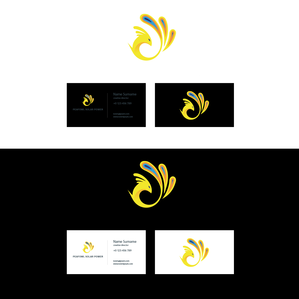 Logo Design by Smedt for Peafowl Solar Power AB | Design #19836027