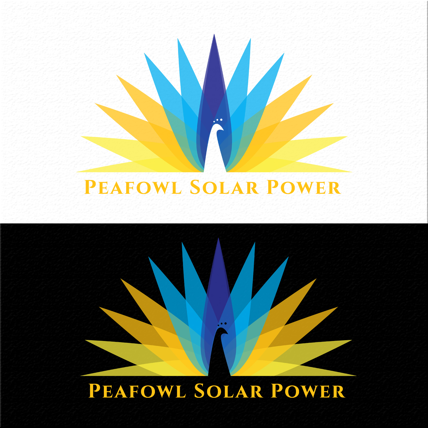 Logo Design by Ivanbitar for Peafowl Solar Power AB | Design #19833285