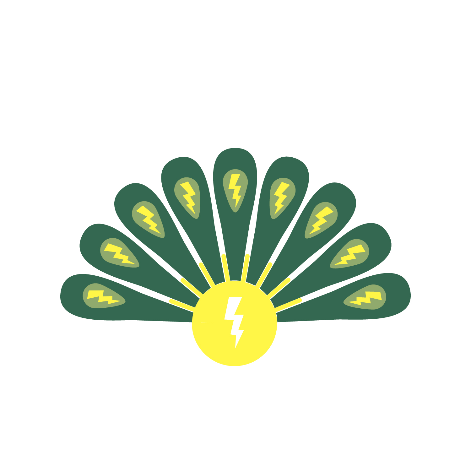 Logo Design by Dazzline Designs for Peafowl Solar Power AB | Design #19833032