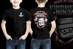 KINDNESS NINJA - T-SHIRT | Diseño de Camiseta por Bayu_susilo