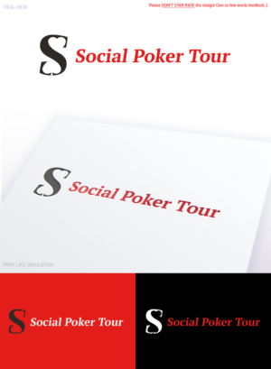 Social Poker Tour, or SPT (or both) | Logo Design by Anthony
