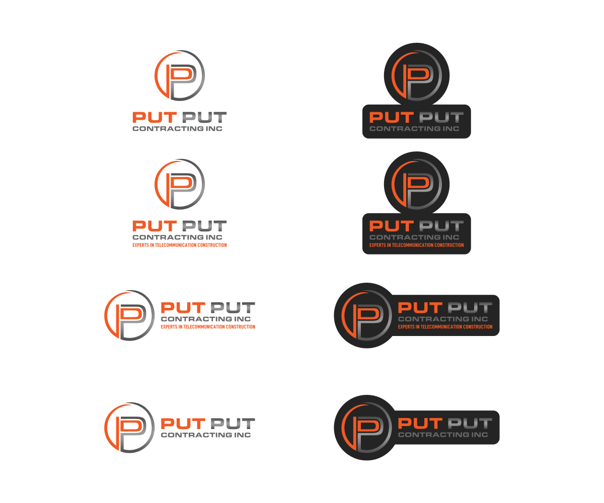 Logo Design by ArpitM for Put Put Contracting Inc | Design #24222464