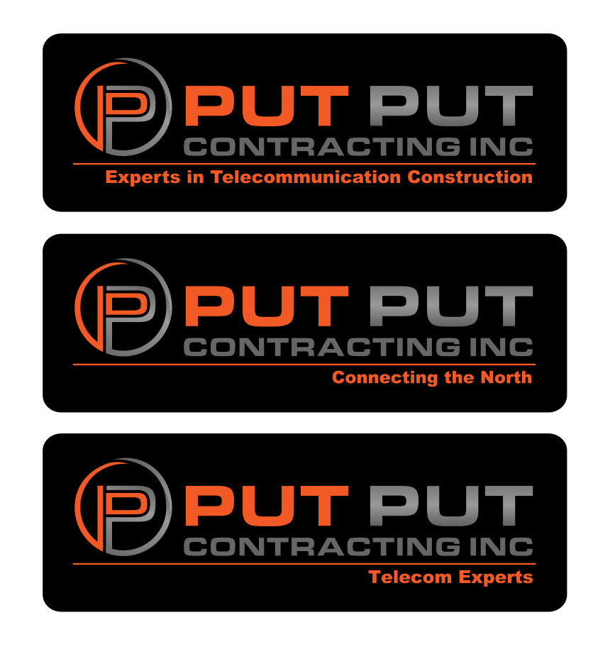 Logo Design by Ints for Put Put Contracting Inc | Design #24229780