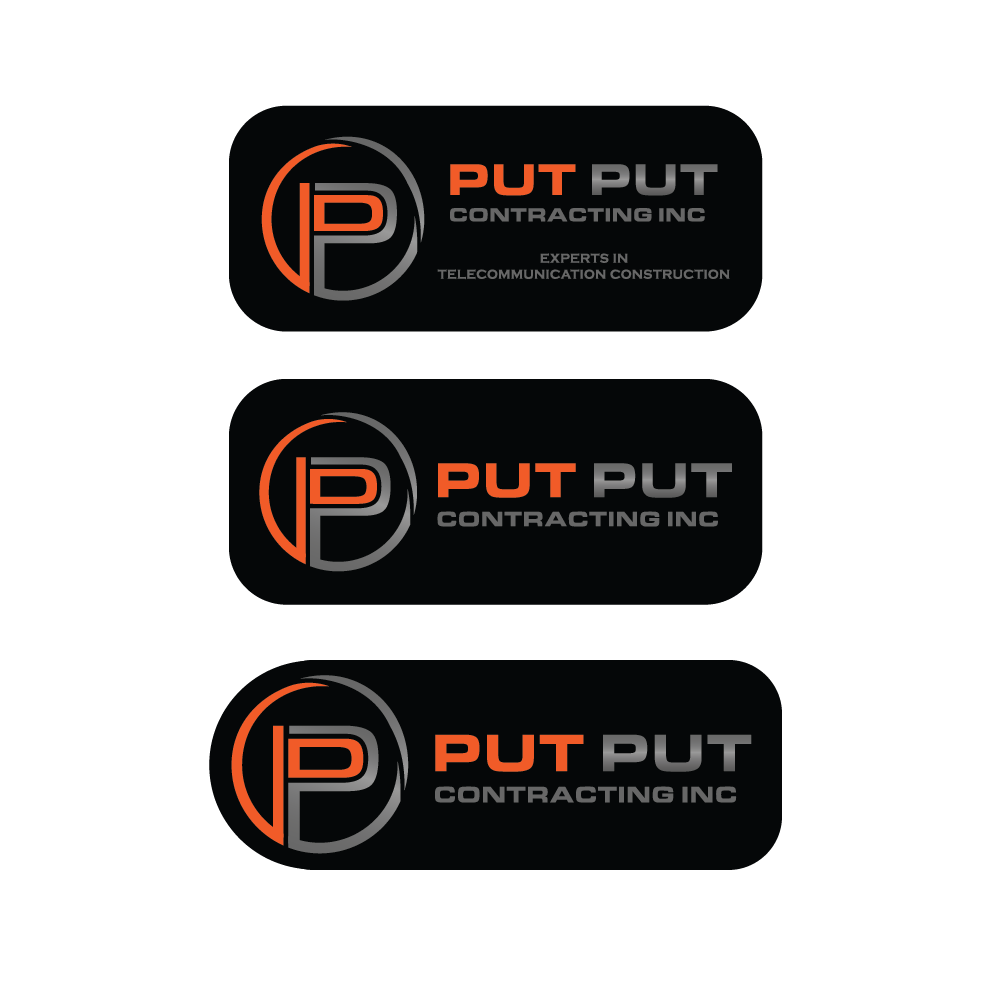 Logo-Design von H4R5Z für Put Put Contracting Inc | Design #24221997