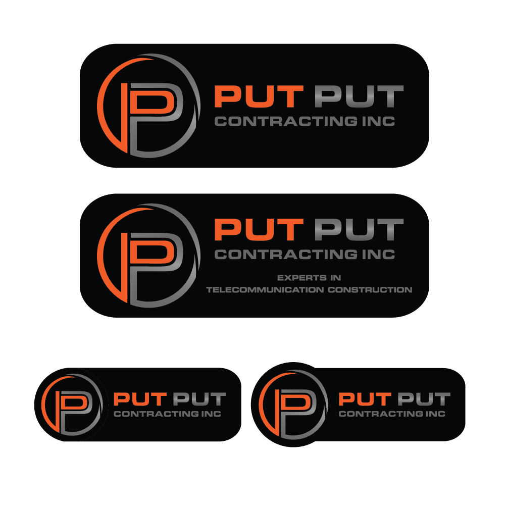Logo Design by H4R5Z for Put Put Contracting Inc | Design #24223450