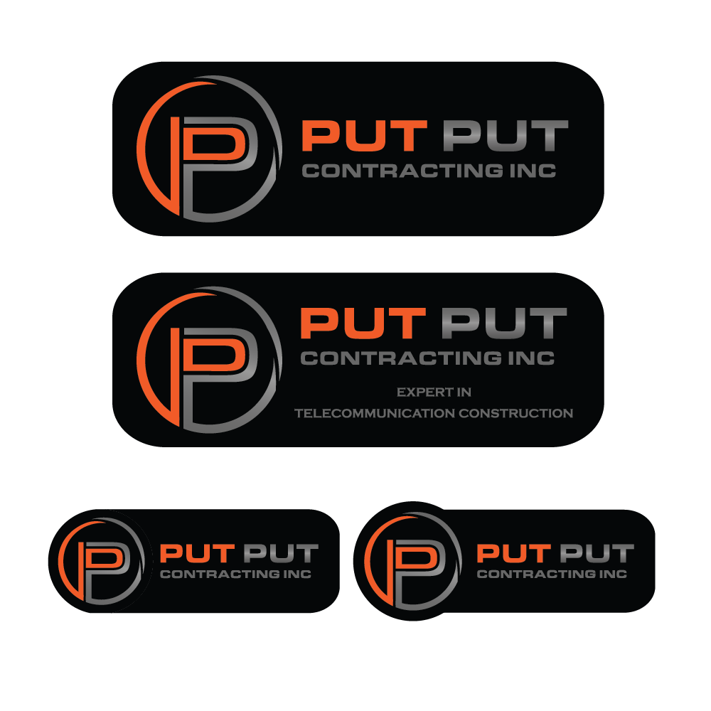Logo Design by H4R5Z for Put Put Contracting Inc | Design #24223451