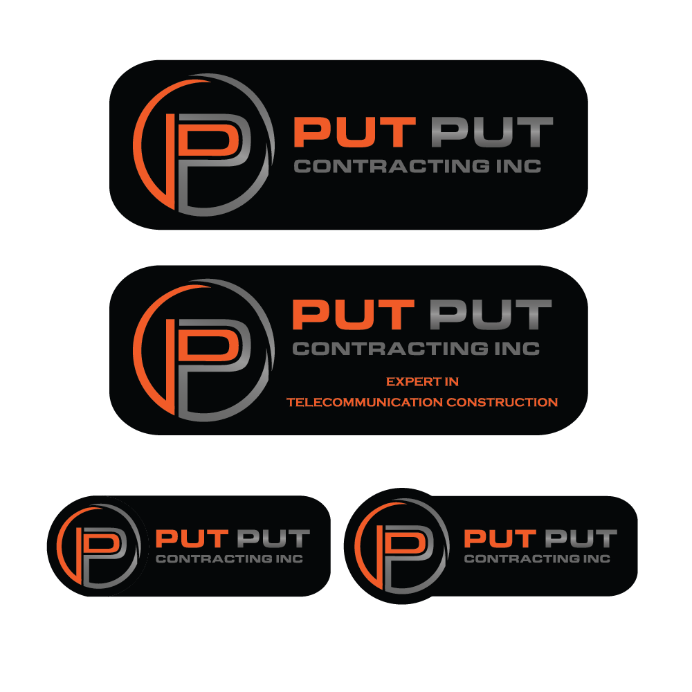 Logo Design by H4R5Z for Put Put Contracting Inc | Design #24232029