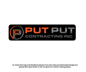 Logo-Design von Aqeel Momin für Put Put Contracting Inc | Design: #24221865