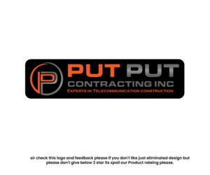 Logo-Design von Aqeel Momin für Put Put Contracting Inc | Design: #24221868